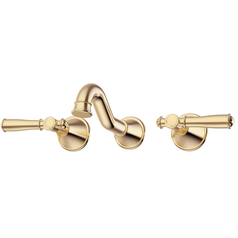 Birmingham II Classical Bath Set- Brushed Gold