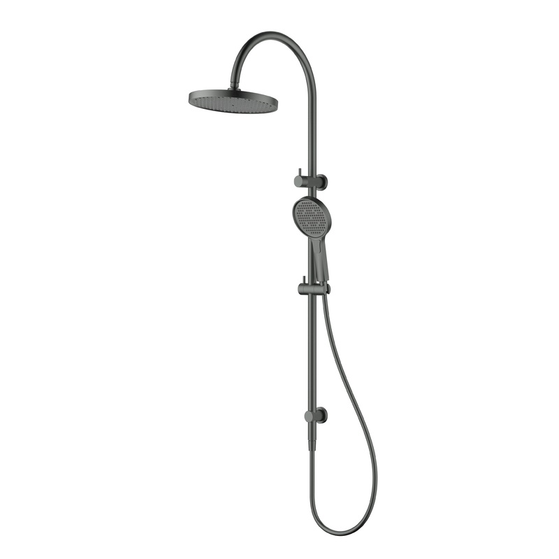 Bronte Gooseneck Combo Shower Set – Gunmetal
