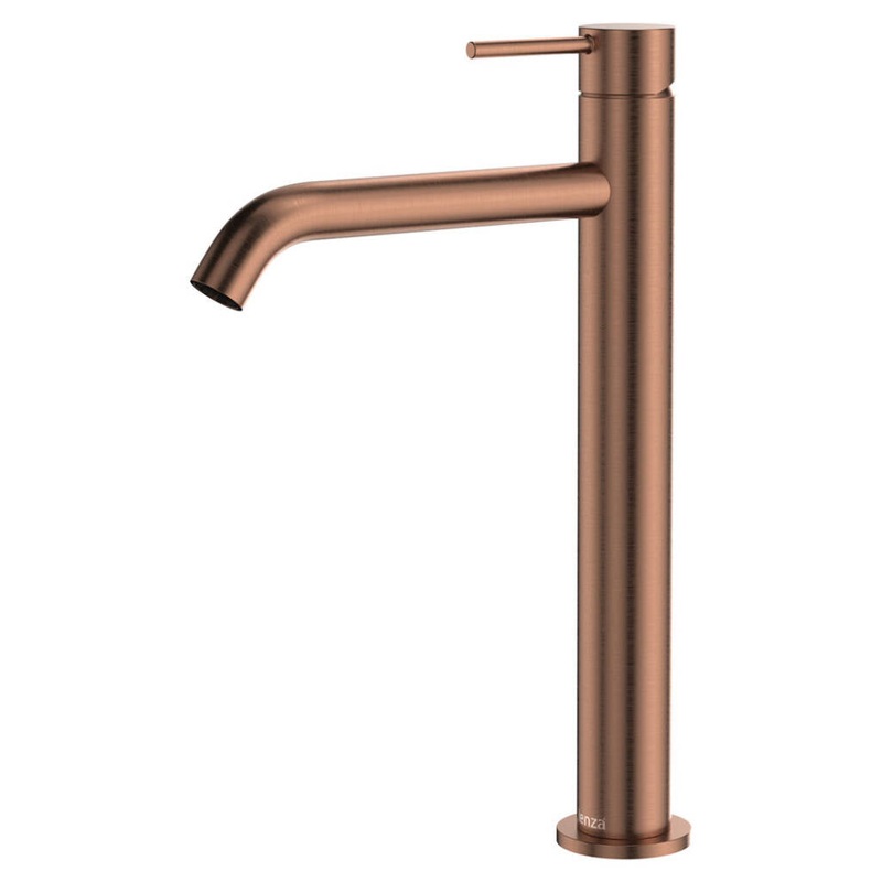Cobre Basin Mixer Tall – Brushed Copper