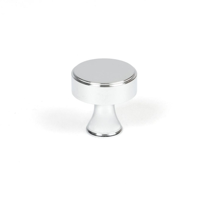 From The Anvil – Polished Chrome Scully Cabinet Knob – 25mm