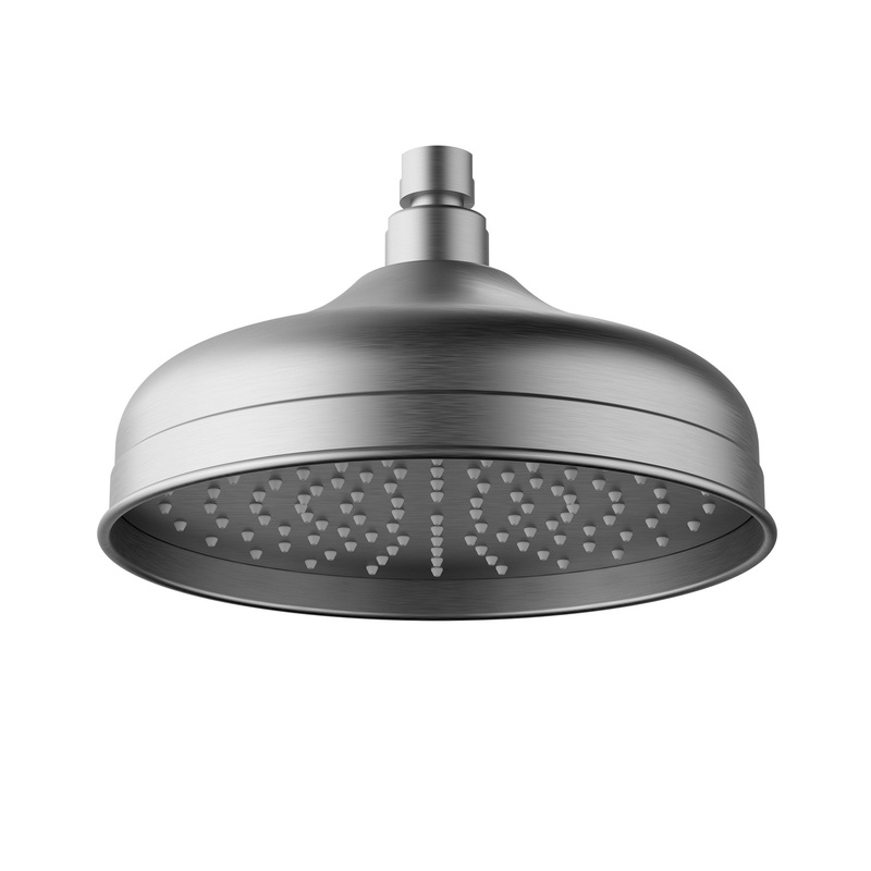 Birmingham Shower Head 200mm – Brushed Nickel