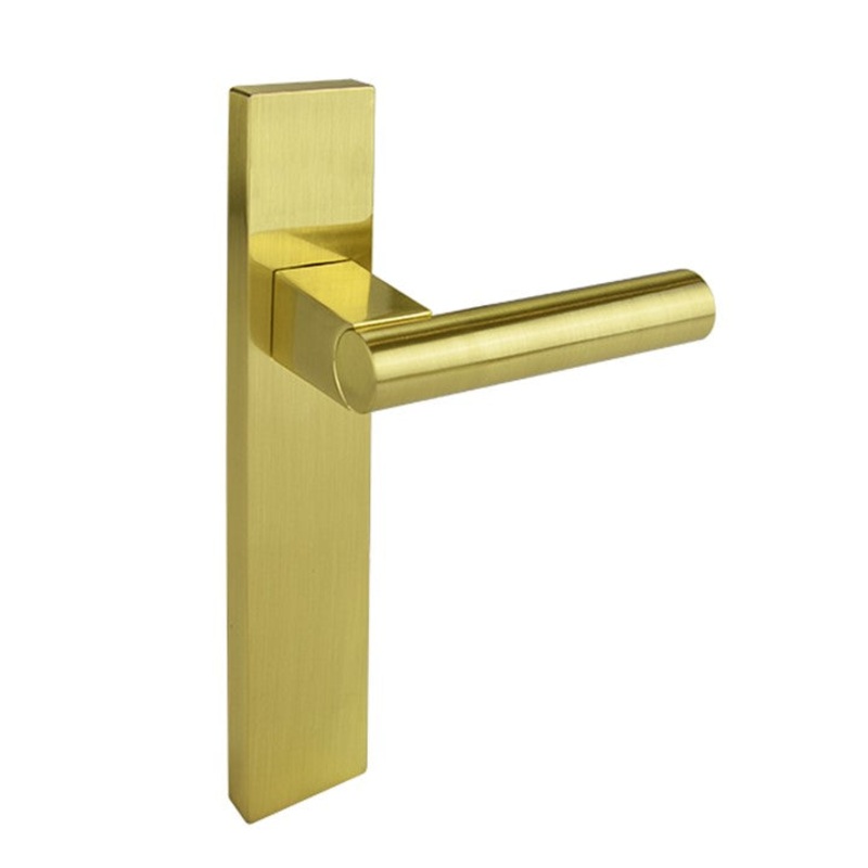 Brushed Gold Finish Dummy Door Handle  – Fraser Series