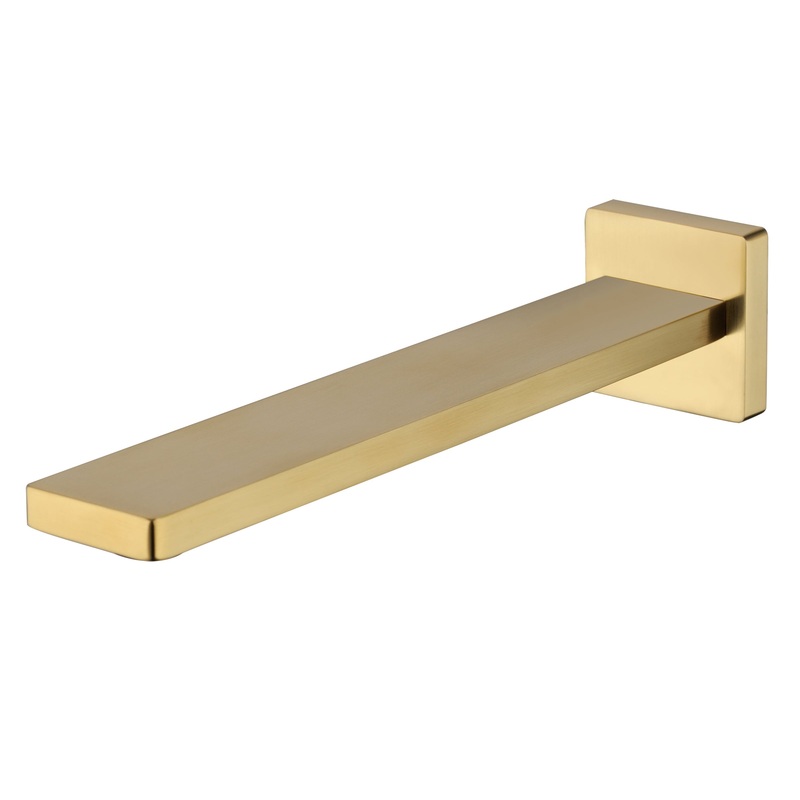Coomera Bath Spout – Brushed Gold