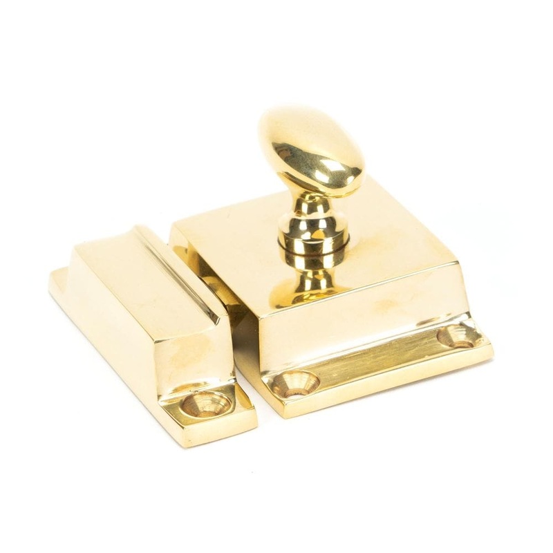 From The Anvil – Polished Brass Cabinet Latch