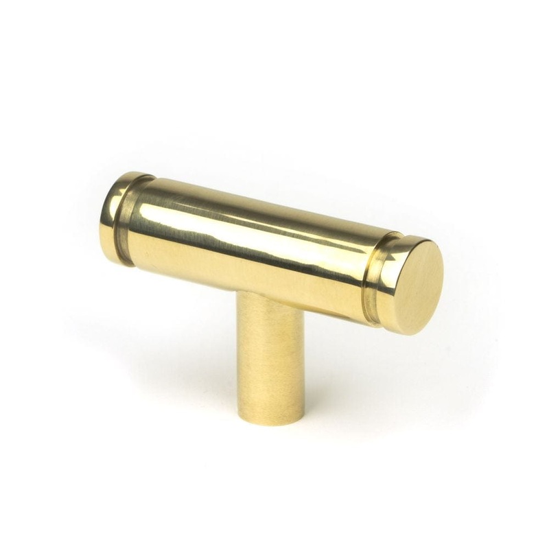 From The Anvil – Polished Brass Kelso T-Bar