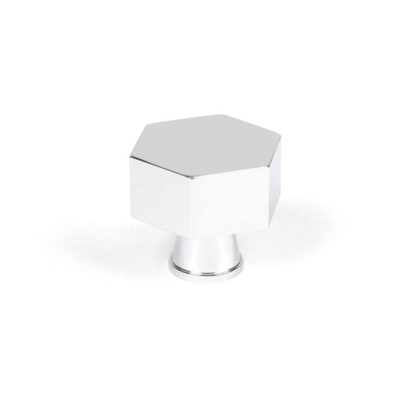 From The Anvil – Polished Chrome Kahlo Cabinet Knob – 38mm
