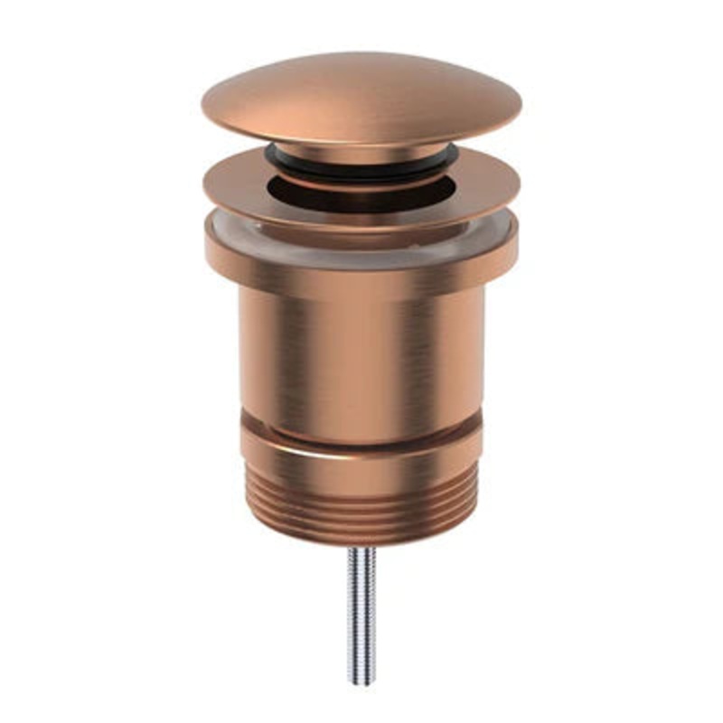 Universal Pop Up Plug & Waste – Brushed Copper