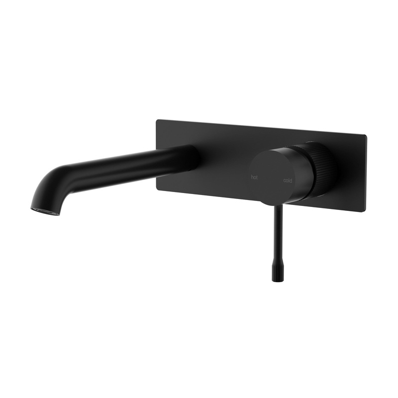 Bronte Wall Mixer & Spout Combination – Matt Black
