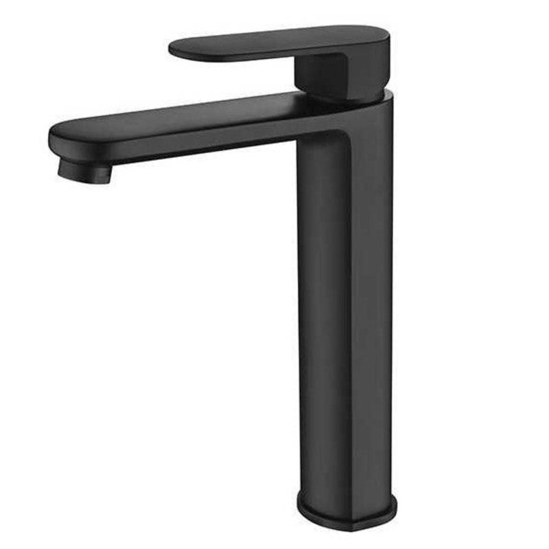 Coral Basin Mixer Tall – Matt Black