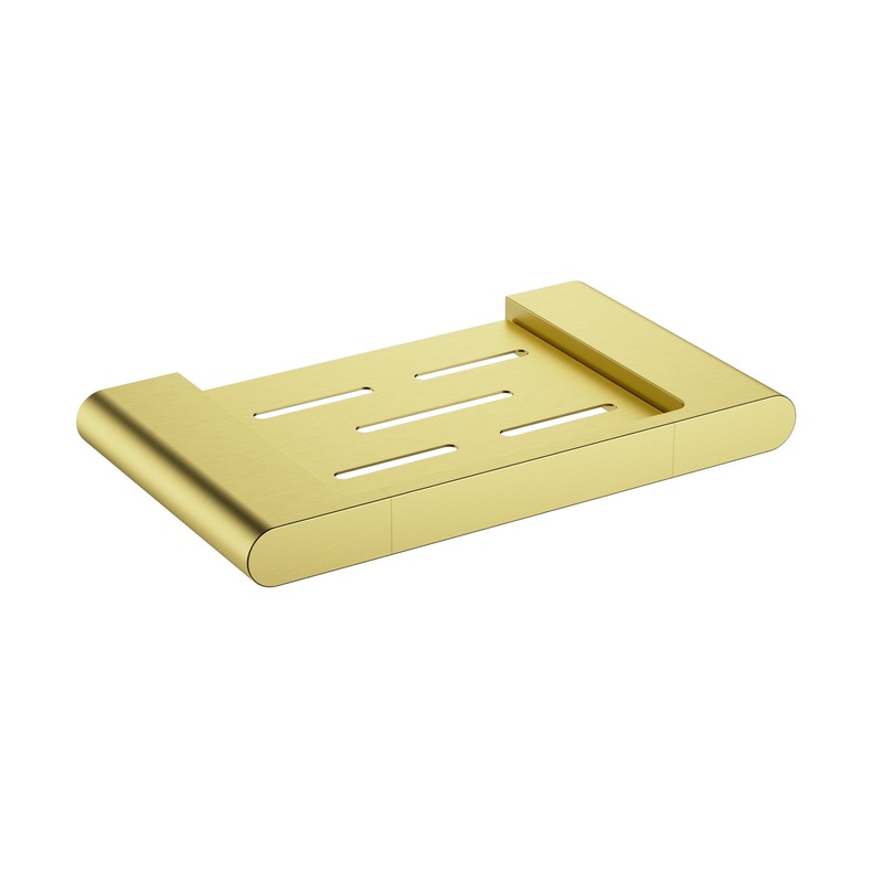 Coral Soap Holder – Brushed Gold