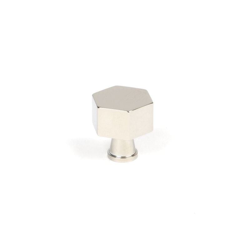 From The Anvil – Polished Nickel Kahlo Cabinet Knob – 25mm