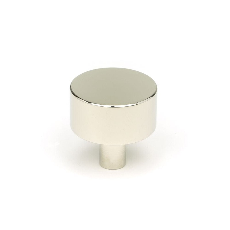 From The Anvil – Polished Nickel Kelso Cabinet Knob – 32mm (No Rose)