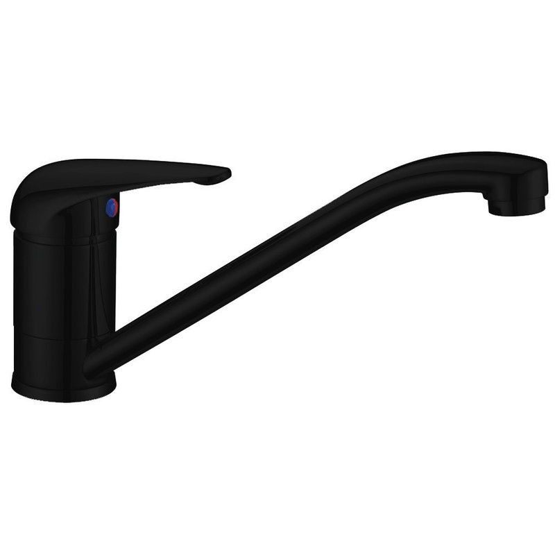 Rubine Petite Kitchen Sink Mixer – Matt Black