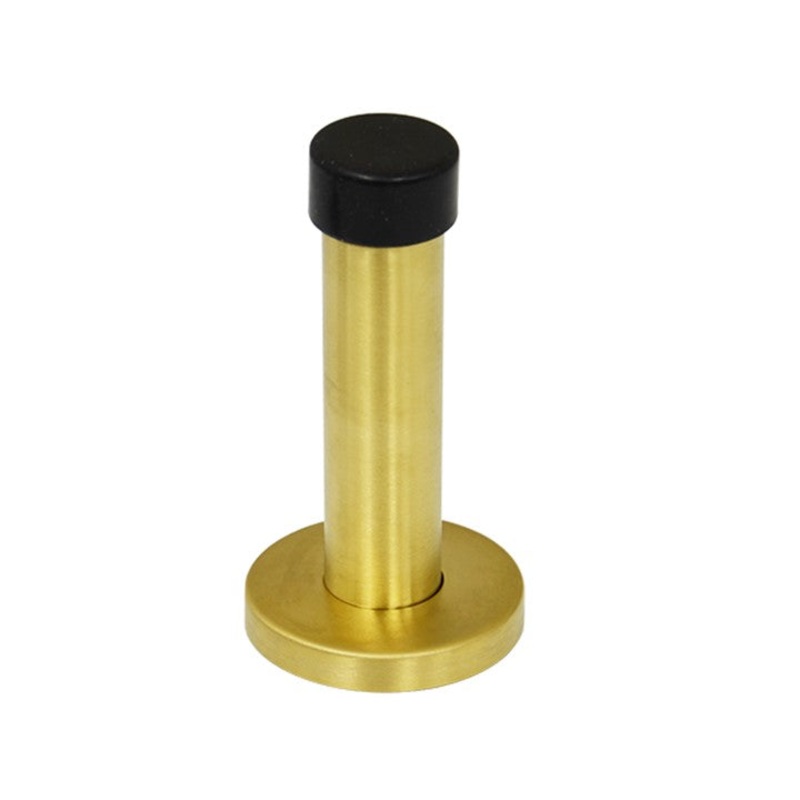 85mm Round Shaped Door Stops – Brushed Gold