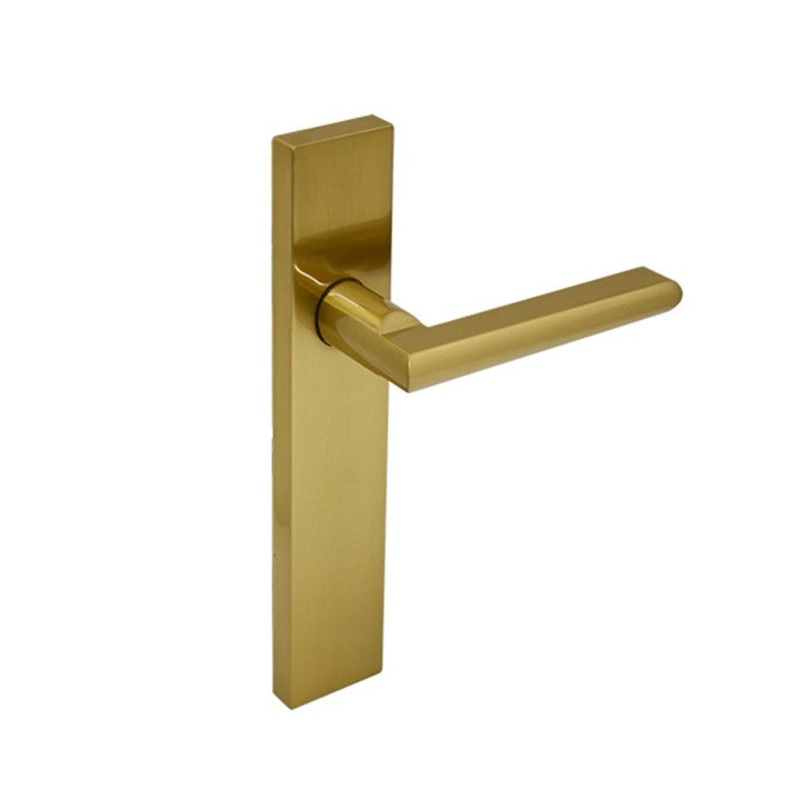 Brushed Gold  Door Passage Lever Set – Coomera Series