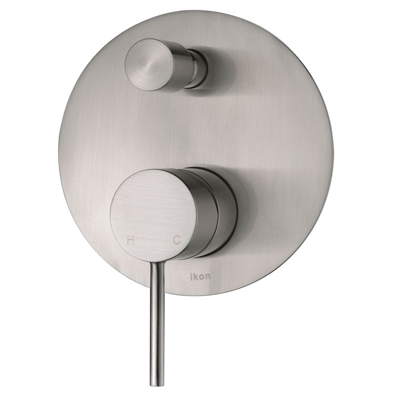 Coral II Wall Mixer Diverter – Brushed Nickel