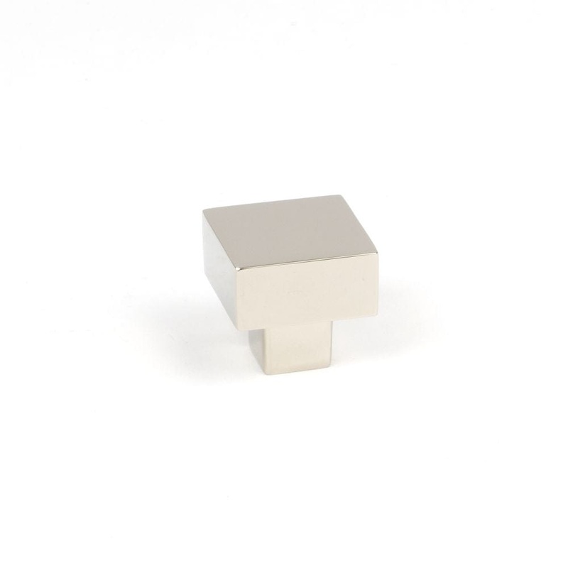 From The Anvil – Polished Nickel Albers Cabinet Knob – 25mm