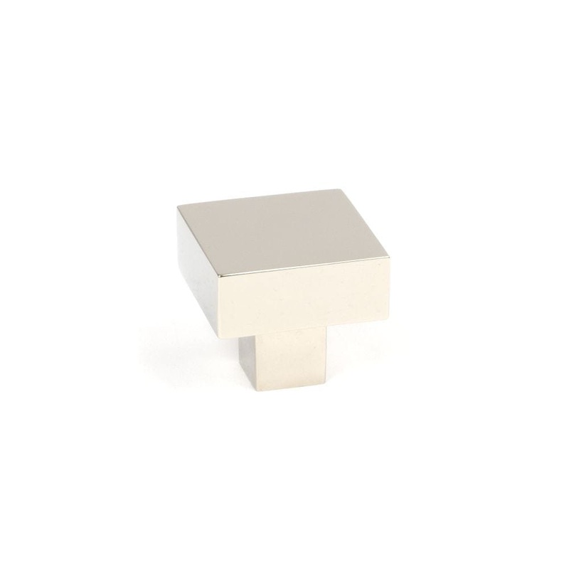 From The Anvil – Polished Nickel Albers Cabinet Knob – 30mm