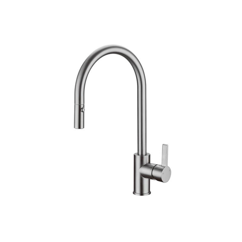 Ocean Deluxe Pull Out Kitchen Sink Mixer – Brushed Nickel