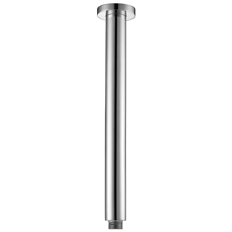 Round Ceiling Drop Down Shower Arm 600mm – Chrome