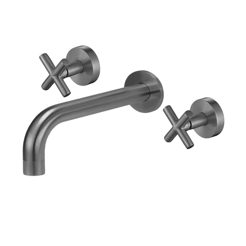 Cross Bath Set – Gunmetal