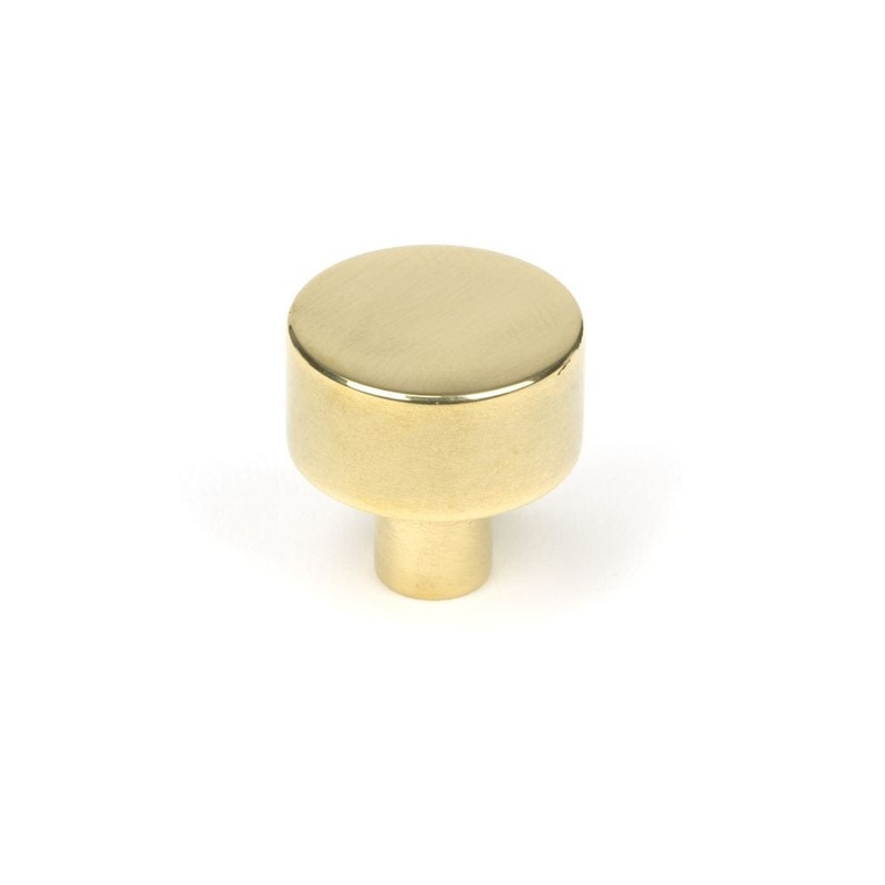 From The Anvil – Aged Brass Kelso Cabinet Knob – 25mm (No rose)