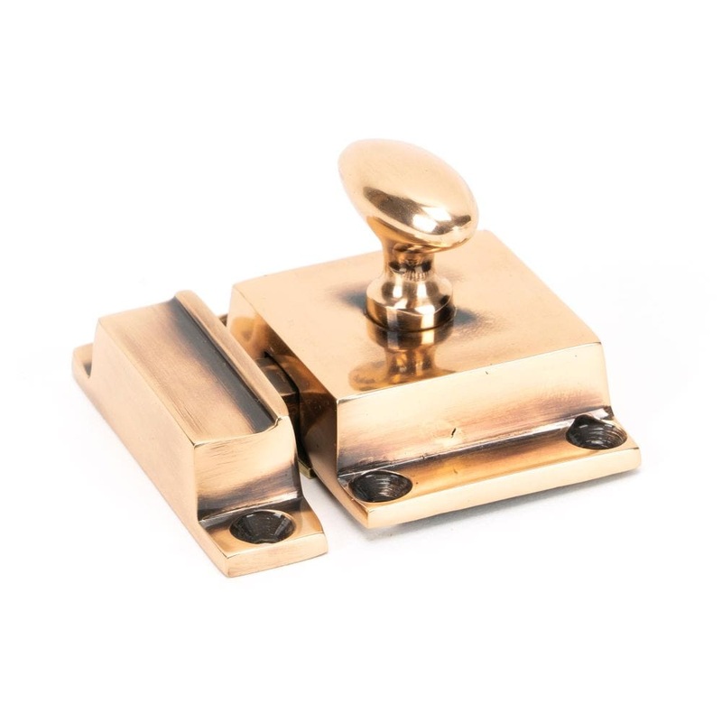 From The Anvil – Polished Bronze Cabinet Latch