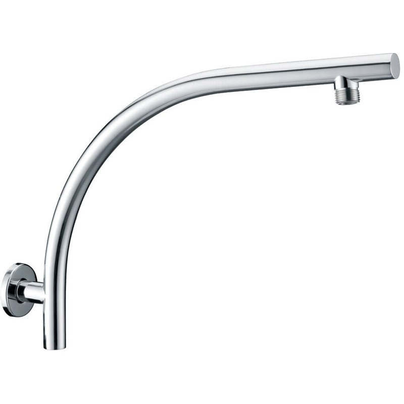 Round Deluxe High Reach Shower Arm – Chrome