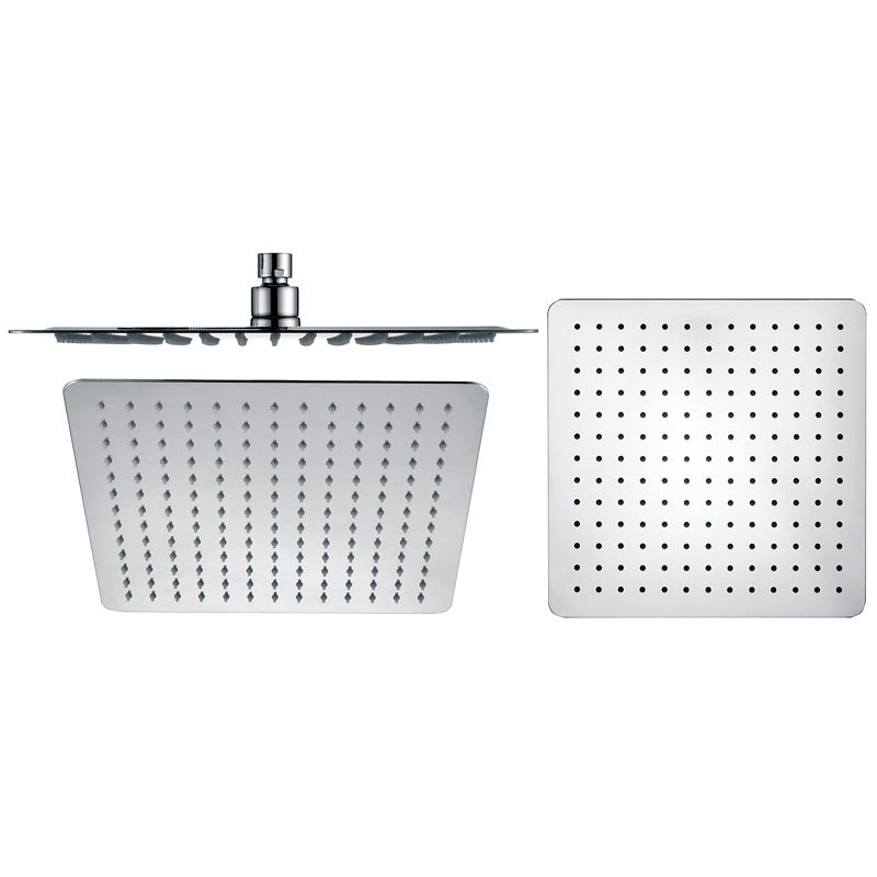 Square 304 Stainless Steel Shower Head 300mm – Chrome