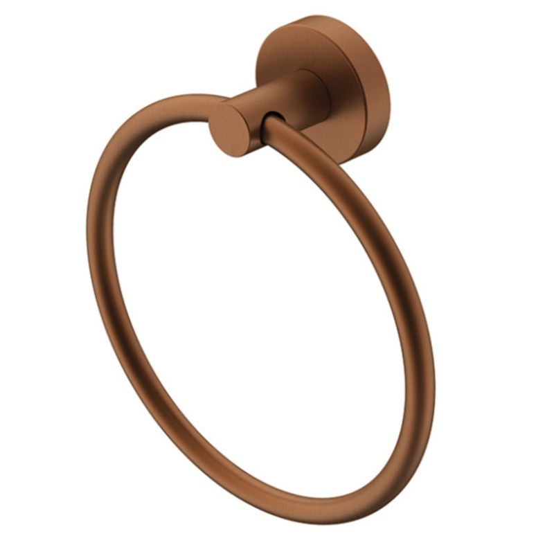 Cobre Towel Ring – Brushed Copper
