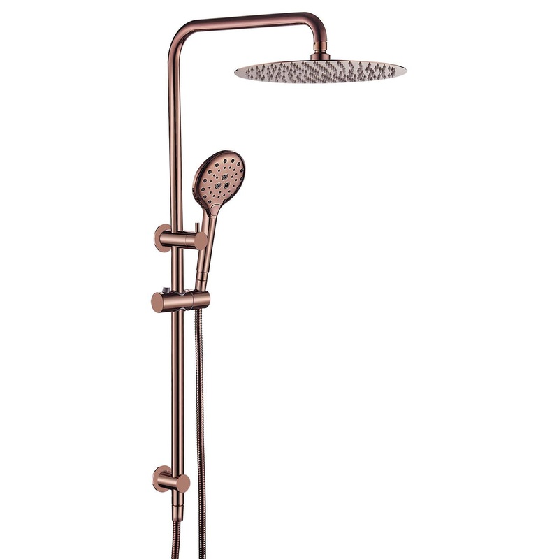 Coral Combo Shower Set – Rose Gold