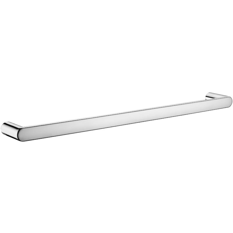 Rondo Single Towel Rail 610mm – Chrome