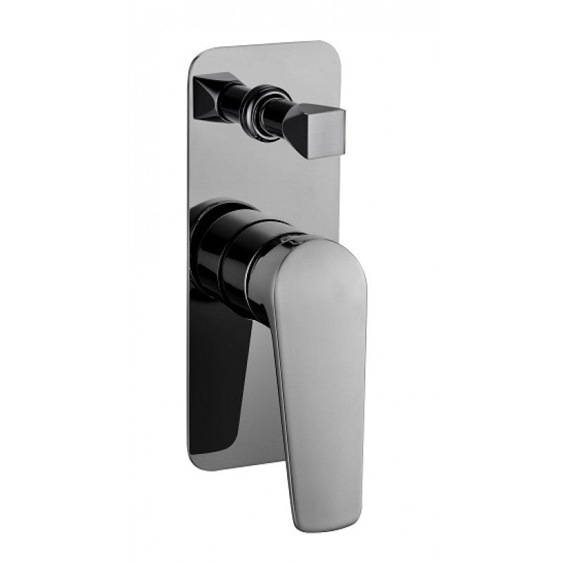 Solange Shower & Bath Mixer Diverter – Gunmetal