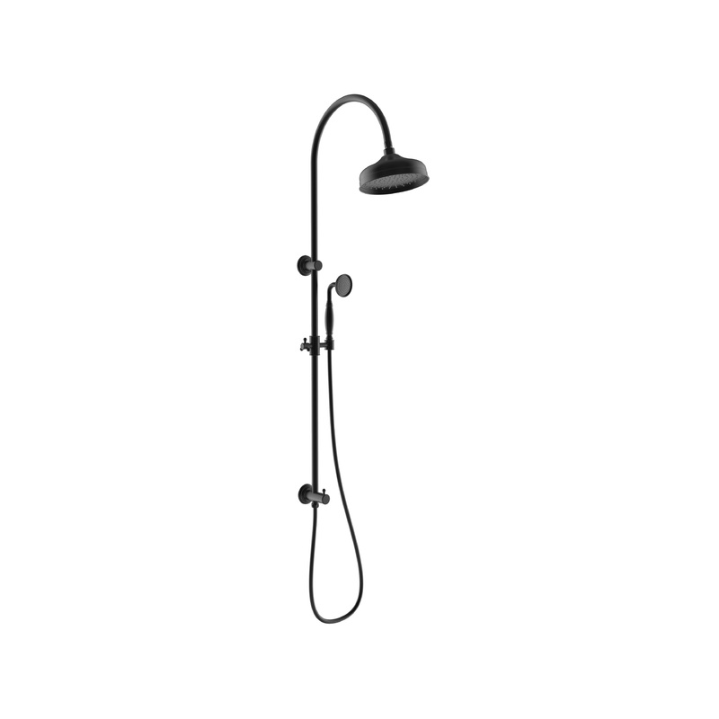 Birmingham Classical Combo Shower Set – Matt Black