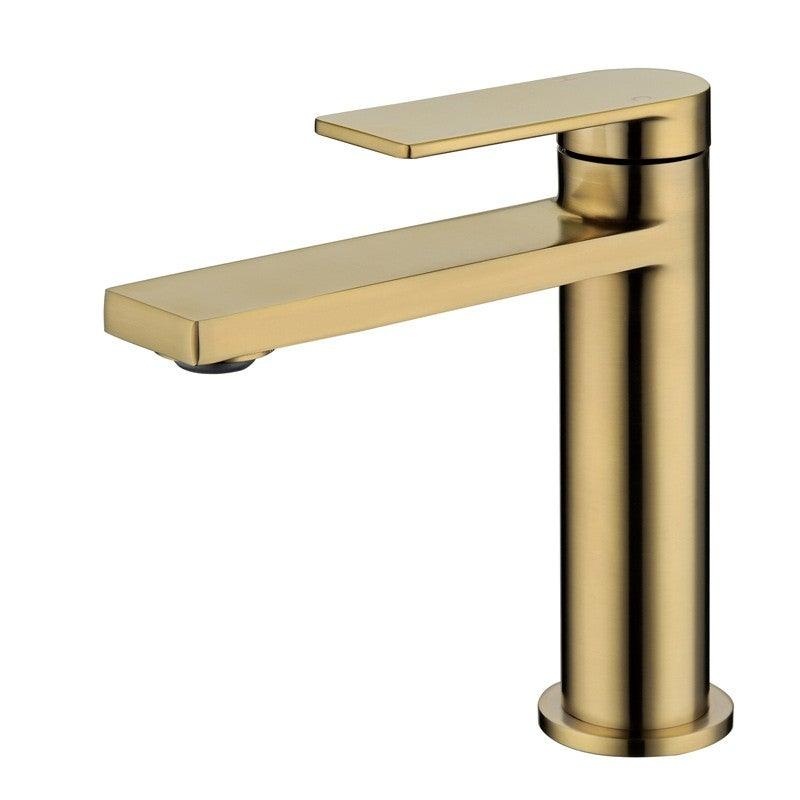 Coomera Basin Mixer – Brushed Gold