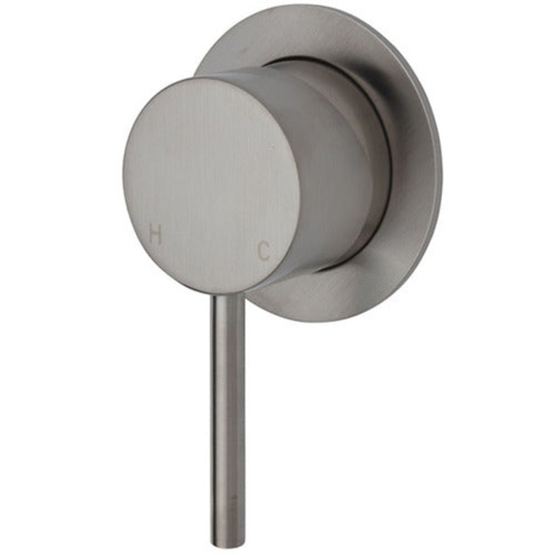 Coral II Mini Back Plate Wall Mixer – Gunmetal