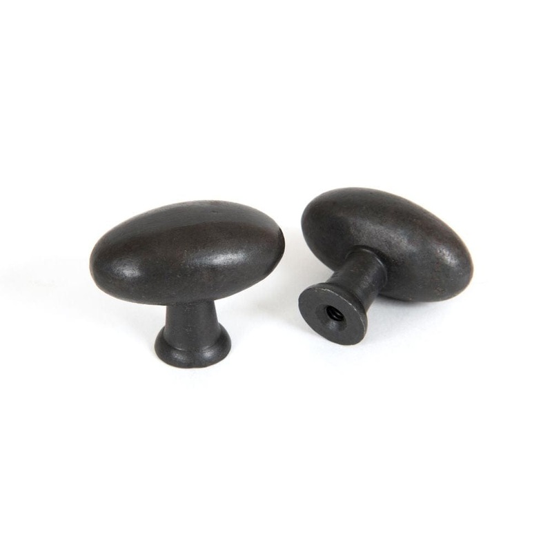 From The Anvil – Beeswax Oval Cabinet Knob