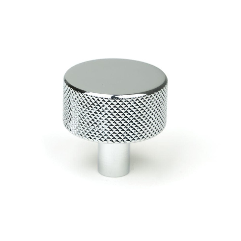 From The Anvil – Polished Chrome Brompton Cabinet Knob – 32mm (No rose)