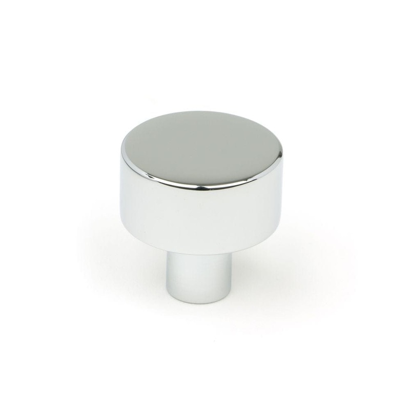 From The Anvil – Polished Chrome Kelso Cabinet Knob – 25mm (No rose)