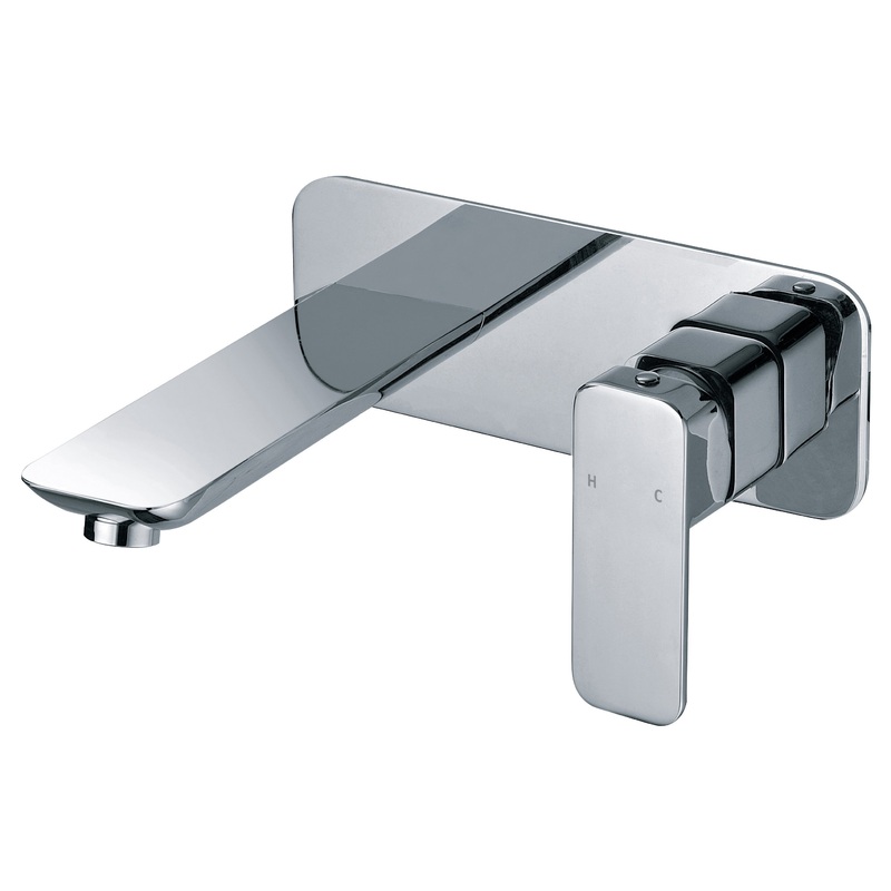 Nova Wall Mixer & Spout Combination – Chrome