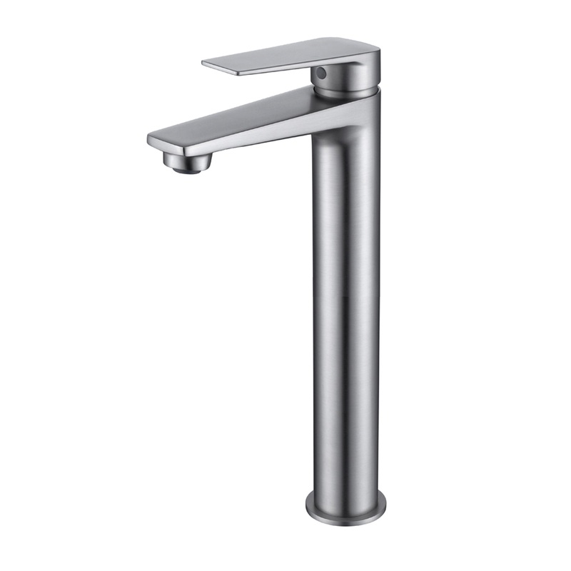 Solange Basin Mixer Tall – Brushed Nickel