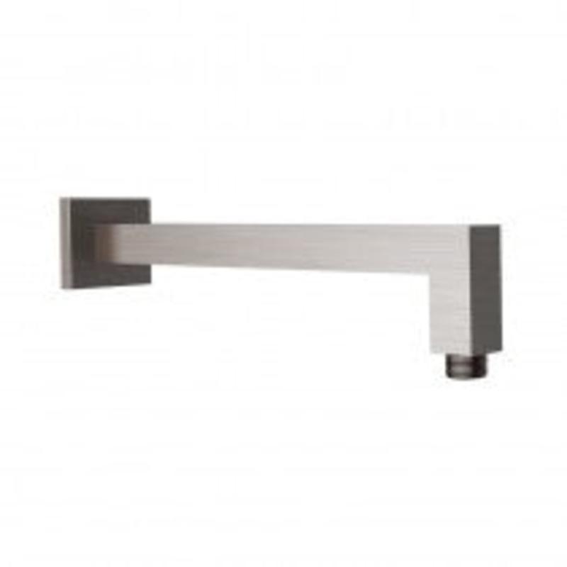 Square Horizontal Shower Arm – Brushed Nickel