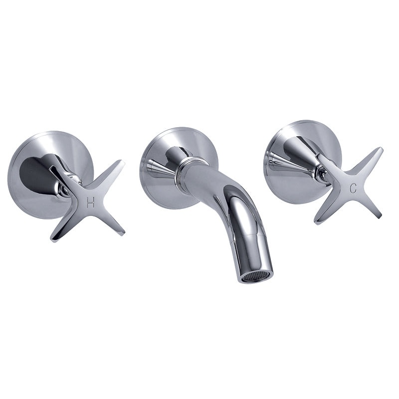 Trend Bath Tap Set – Chrome