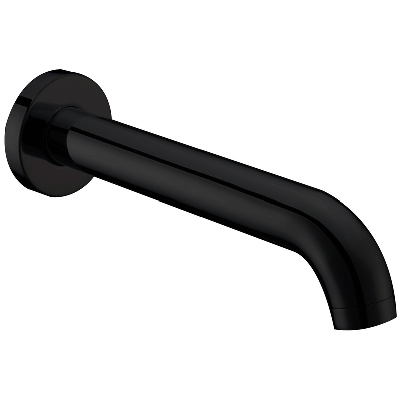 Amelia Bath Spout 200mm – Matt Black