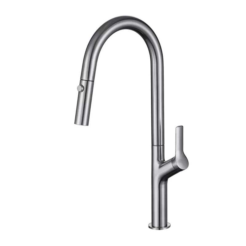 Balmoral Pull-out Kitchen Sink Mixer – Brushed Nickel