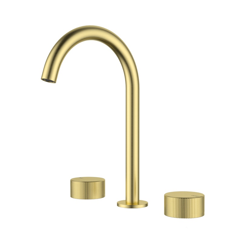 Coco Progressive 1/4 Turn Basin Set – Brushed Gold