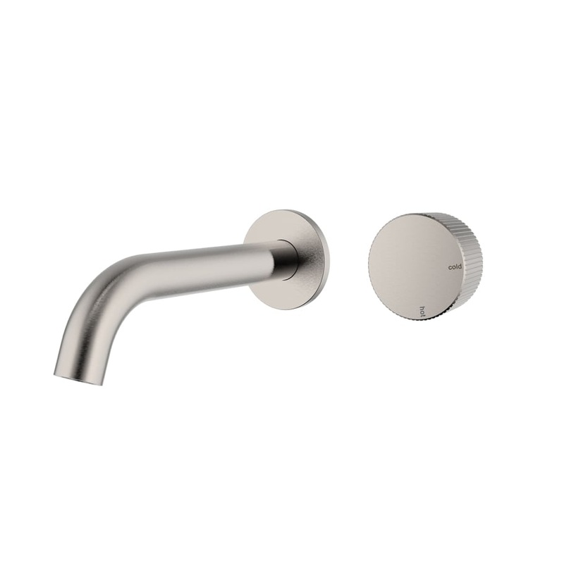 Coco Progressive Wall Mixer & Spout Set –  Brushed Nickel