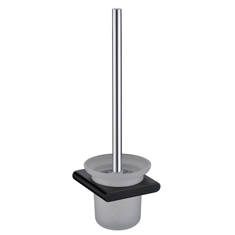 Coral Toilet Brush Holder – Matt Black
