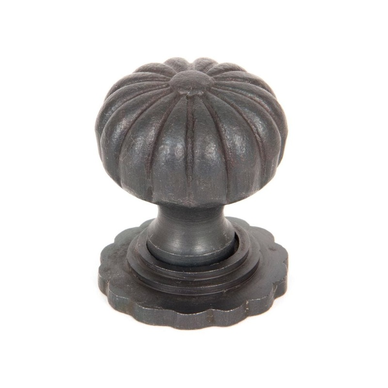 From The Anvil – Beeswax Flower Cabinet Knob – Large