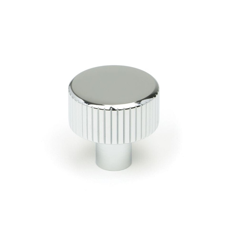 From The Anvil – Polished Chrome Judd Cabinet Knob – 25mm (No rose)